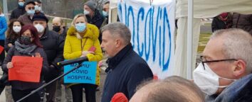 Manifestazione Ospedale Schiavonia